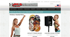 Desktop Screenshot of fitnessav.com